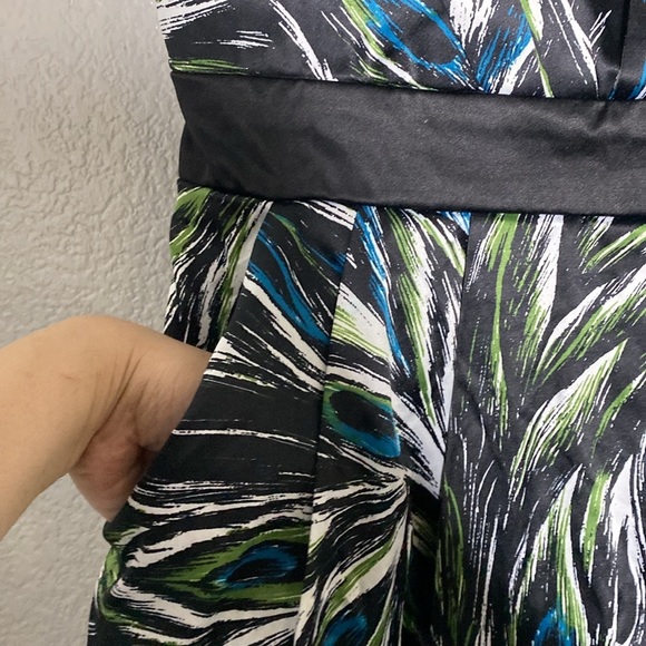 Trixxi Peacock strapless mini dress - Picture 5 of 8